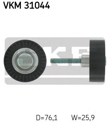 Rola ghidare/conducere, curea transmisie AUDI A3 (8P1) (2003 - 2012) SKF VKM 31044