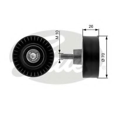 Rola ghidare/conducere, curea transmisie BMW 3 limuzina (E46), BMW Z3 (E36), BMW 3 cupe (E46) - GATES T36163