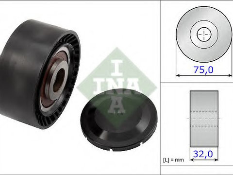 Rola ghidare/conducere, curea transmisie BMW 5 Touring (F11) (2010 - 2020) INA 532 0722 10