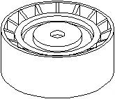 Rola ghidare/conducere, curea transmisie BMW 7 limuzina (E38), BMW 5 limuzina (E39), BMW 5 Touring (E39) - TOPRAN 500 245