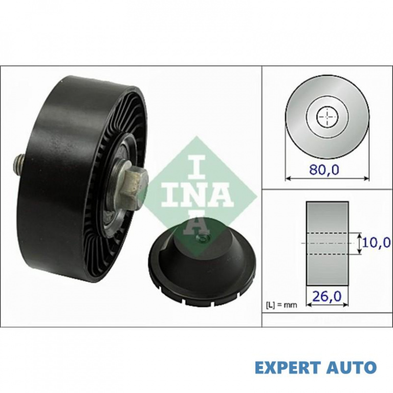 Rola ghidare/conducere, curea transmisie BMW Z4 cupe (E86) 2006-2016 #2 11287535860