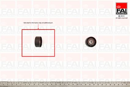 Rola ghidare/conducere, curea transmisie FAI AutoParts T1017