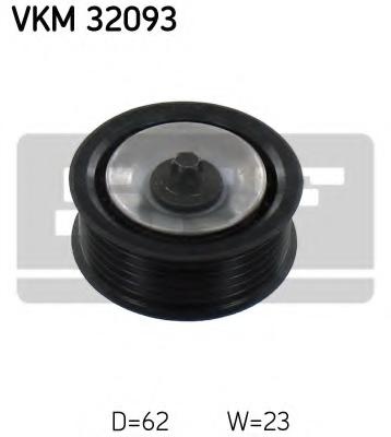 Rola ghidare/conducere, curea transmisie FIAT RITMO III (198), LANCIA DELTA III (844), ALFA ROMEO GIULIETTA (940) - SKF VKM 32093