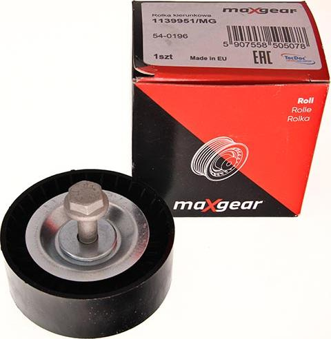 Rola ghidare / conducere, curea transmisie FORD PUMA (EC_) Compartiment, 03.1997 - 06.2002 Maxgear 54-0196