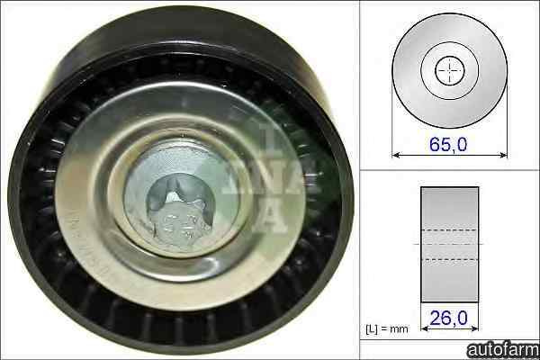 Rola ghidare/conducere, curea transmisie MERCEDES-BENZ S-CLASS (W221) INA 532 0570 10