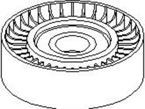 Rola ghidare/conducere, curea transmisie MERCEDES-BENZ A-CLASS (W168), MERCEDES-BENZ A-CLASS (W169), MERCEDES-BENZ B-CLASS (W245) - TOPRAN 401 156