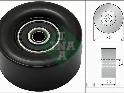 Rola ghidare/conducere, curea transmisie NISSAN MARCH III (K12), NISSAN MICRA C+C (K12), NISSAN NOTE (E11) - INA 532 0780 10