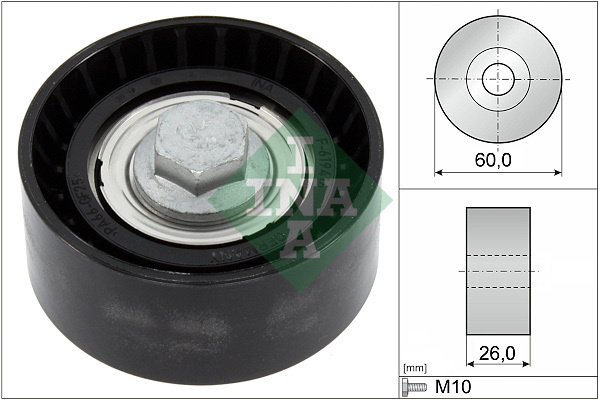 Rola ghidare conducere curea transmisie # Opel Zafira 2013 2014 2015 2016 2017 2018 2019 2020 2021 2022 2023 2024 2025 # 532 0868 10 # INA