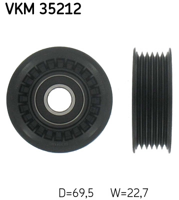 Rola ghidare/conducere, curea transmisie SKF VKM35