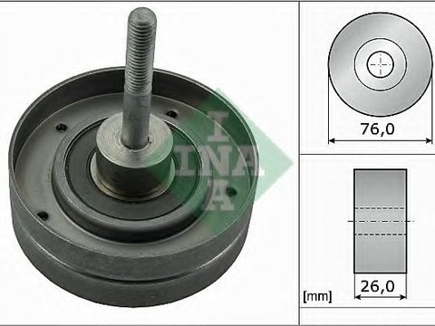 Rola ghidare/conducere, curea transmisie VOLVO V70 II (SW) (2000 - 2007) INA 532 0351 30 piesa NOUA