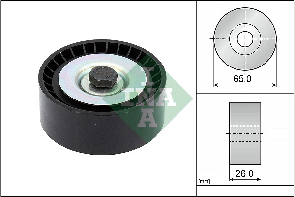 Rola ghidare/conducere, curea transmisie Schaeffler INA 532 0916 10 pentru FORD TRANSIT V363 caroserie (FCD, FDD) 2013-2018