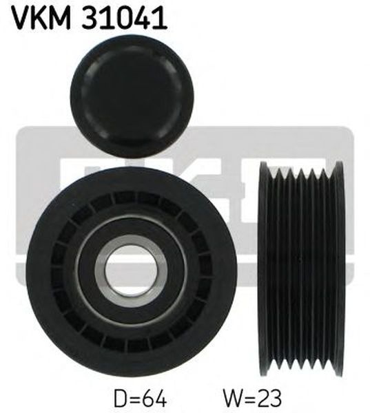 Rola ghidare curea AUDI A4 8K2 B8 SKF VKM31041