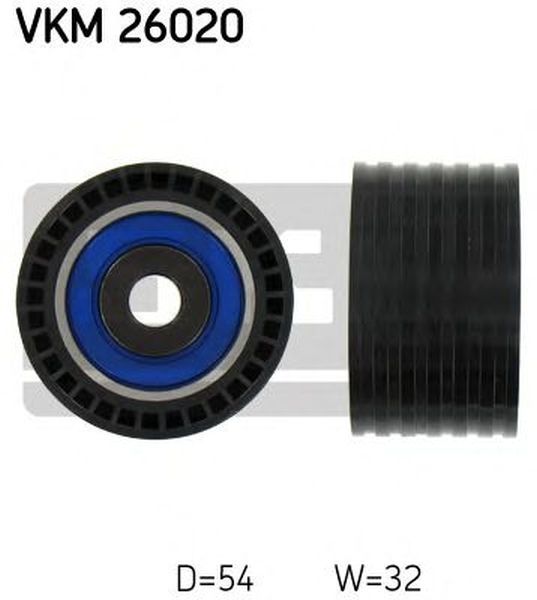 Rola ghidare curea DACIA LOGAN LS SKF VKM26020