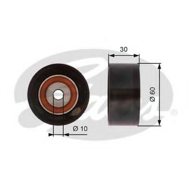 Rola ghidare curea de distributie CITROËN BERLINGO caroserie (M_) (1996 - 2016) GATES T42162