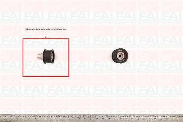 Rola ghidare curea de distributie OPEL VECTRA A hatchback (88_, 89_) (1988 - 1995) FAI AutoParts T9263