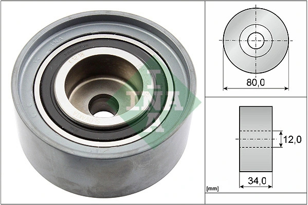 Rola ghidare curea distributie INA SKODA SUPERB II combi (3T5) 2009-2015 - 532 0527 10