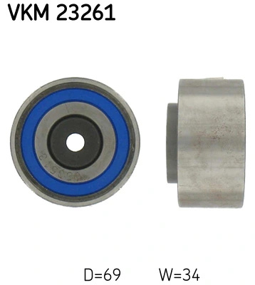 Rola ghidare curea distributie SKF LAND ROVER DISCOVERY V VAN (L462) 2016-2023 - VKM 23261