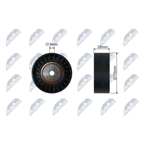 Rola ghidare curea transmisie Citroen C5, Peugeot 407 3.0 2004-2010, 226-107
