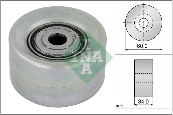 Rola ghidare curea transmisie INA KIA XCEED (CD) 2021-2025 - 532 0921 10