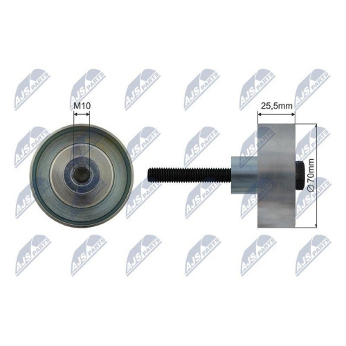 Rola ghidare curea transmisie Opel Insignia, Antara, Saab 9-5, Chevrolet Traverse, Impala, Cadillac Srx, 500471