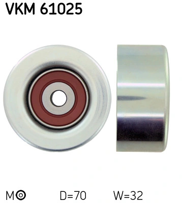 Rola ghidare curea transmisie SKF LEXUS RX (_L1_) 2008-2015 - VKM 61025