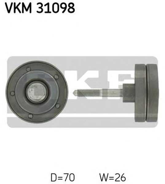 Rola ghidare curea VW TOURAN 1T3 SKF VKM31098