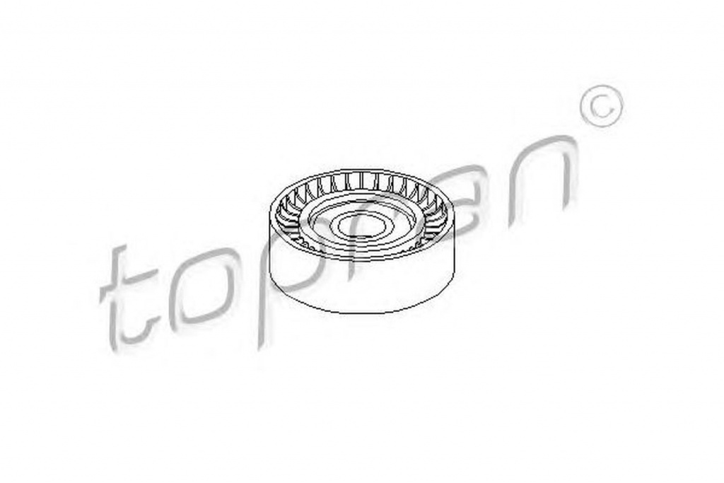 Rola ghidare MERCEDES-BENZ A-CLASS W169 TOPRAN 401155
