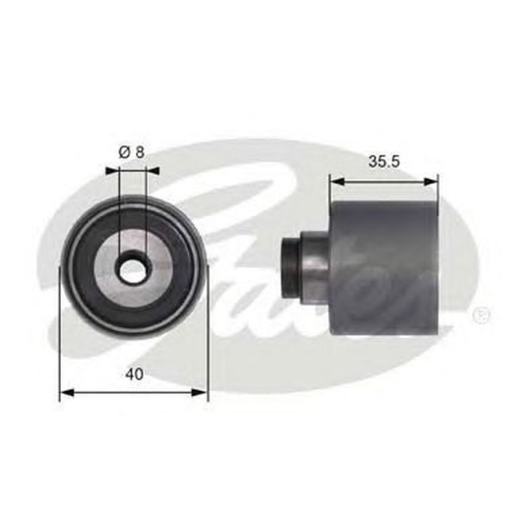 Rola ghidare MITSUBISHI LANCER limuzina CY Z A GATES T41229