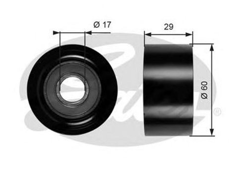 Rola ghidare RENAULT VEL SATIS BJ0 GATES T36084