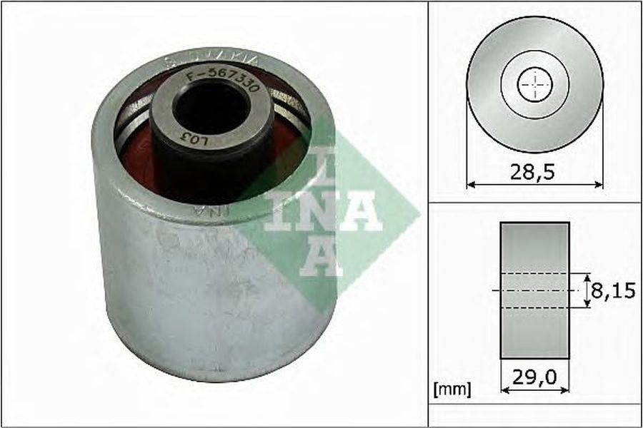 Rola ghidare VW GOLF PLUS 5M1 521 INA 532031010