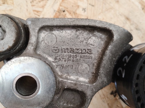 Rola Intinzator curea accesorii motor Mazda CX5 2.2 diesel SH din 2014 ... codul SH01 15980