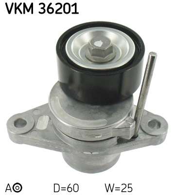 Rola intinzator curea alternator DACIA LOGAN (LS_) SKF VKM 36201