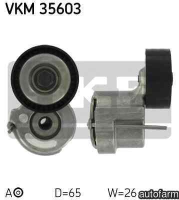 Rola intinzator curea alternator OPEL ASTRA H L48 SKF VKM 35603