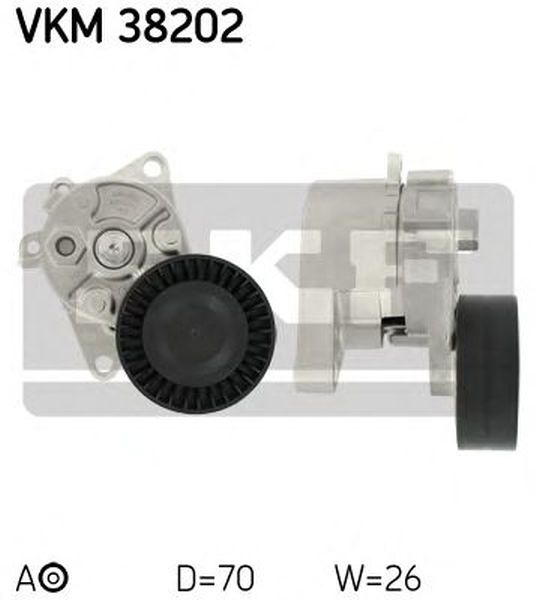 Rola Intinzator curea BMW 3 Compact E36 SKF VKM382