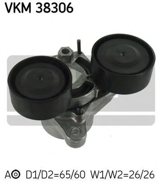 Rola Intinzator curea BMW 5 F10 F18 SKF VKM38306