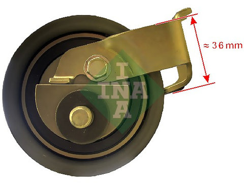 Rola intinzator,curea distributie (531050020 INA) AUDI,AUDI (FAW),SEAT,SKODA,VW,VW (FAW),VW (SVW)