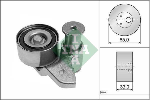 Rola intinzator,curea distributie (531050120 INA) AUDI,AUDI (FAW)