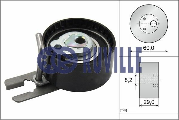 Rola intinzator,curea distributie (55953 EVR) Citroen,FIAT,FORD,MAZDA,MINI,PEUGEOT,SUZUKI,TOYOTA,VOLVO