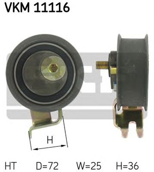 Rola intinzator curea distributie AUDI A3 8L1 SKF 