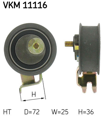 Rola intinzator curea distributie # Audi A4 1995 1