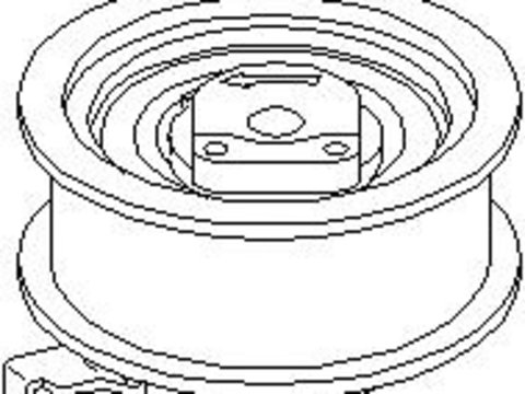 Rola intinzator,curea distributie AUDI A4 (8E2, B6), AUDI A4 Avant (8E5, B6), VW TOURAN (1T1, 1T2) - TOPRAN 112 116