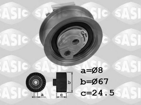 Rola intinzator,curea distributie AUDI A4 Cabriolet (8H7, B6, 8HE, B7), VW TOURAN (1T1, 1T2), AUDI A3 (8P1) - SASIC 1706079