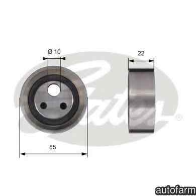Rola intinzator curea distributie DACIA LOGAN LS GATES T41155