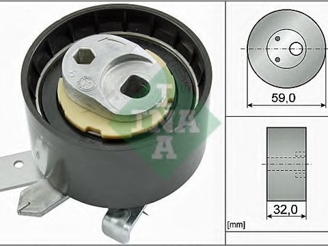 Rola intinzator,curea distributie DACIA SANDERO II (2012 - 2020) INA 531 0906 10