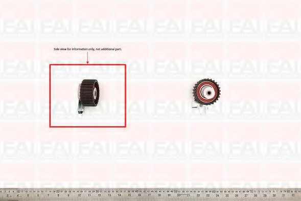 Rola intinzator curea distributie ~ Fiat Bravo 199