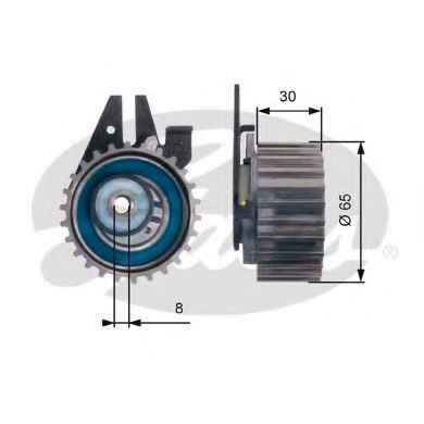 Rola intinzator curea distributie FIAT DUCATO platou / sasiu (250, 290) (2006 - 2016) GATES T43211