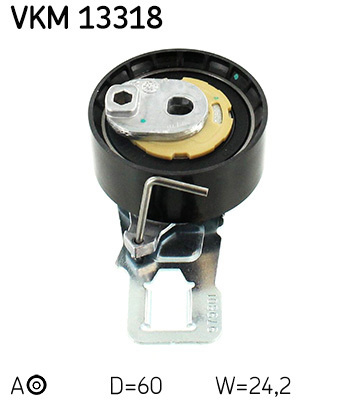 Rola intinzator curea distributie # Ford Fiesta 2017 2018 2019 2020 2021 2022 2023 2024 2025 # VKM 13318 # SKF