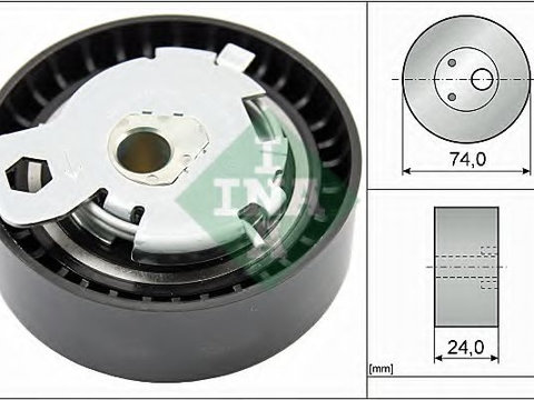 Rola intinzator,curea distributie FORD FOCUS C-MAX (2003 - 2007) INA 531 0497 10