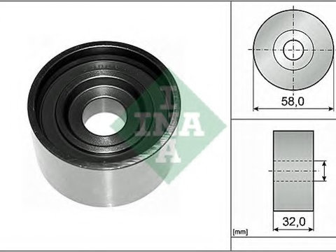 Rola intinzator,curea distributie HYUNDAI SONATA V (NF) (2005 - 2010) INA 531 0582 10