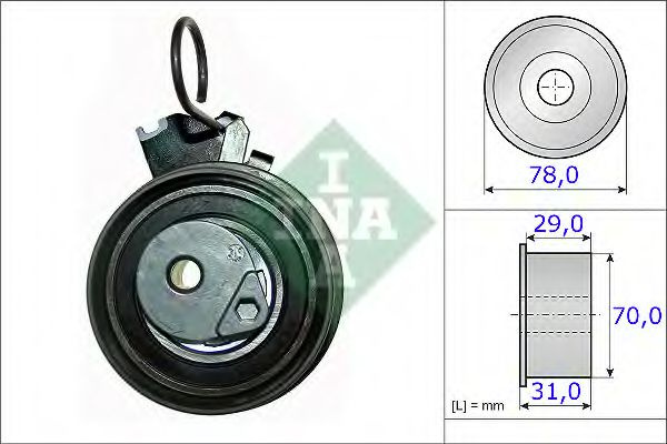 Rola intinzator curea distributie HYUNDAI TIBURON 